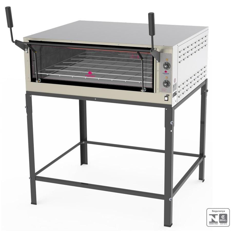 Forno De Lastro Elétrico Refratário Guilhotina Inox PRPE-900 G2 - Progás