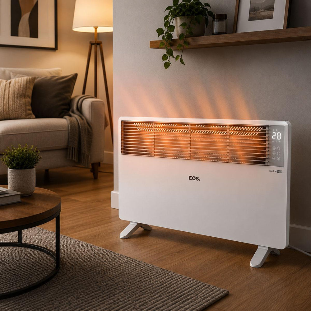 Aquecedor Elétrico Digital 2000w Comfort Heat Convecção Piso/parede EAQ04 220v -  EOS B204696