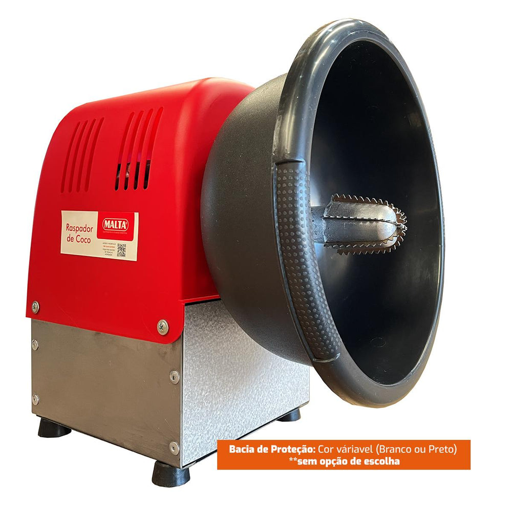 Raspador De Coco Profissional Elétrico Vermelho RCE Bivolt - Malta 3105483