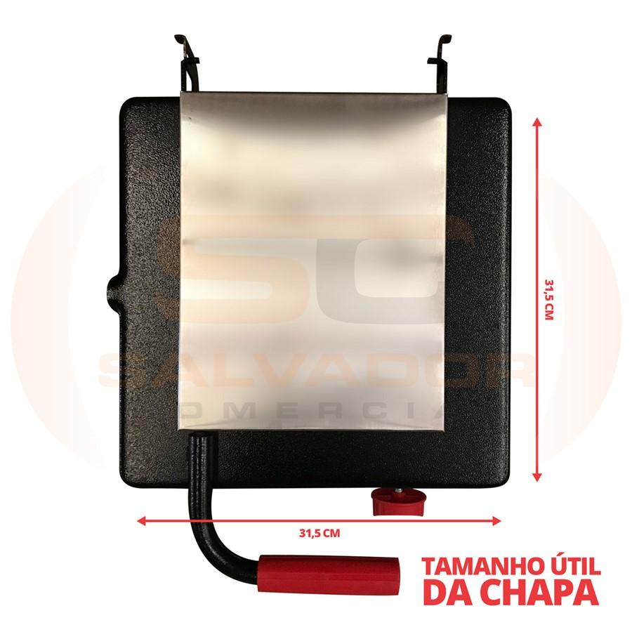Prensa Sanduicheira Lanche  Grill Simples 1 Prensa Menor Gás Pr-350 G - Progás
