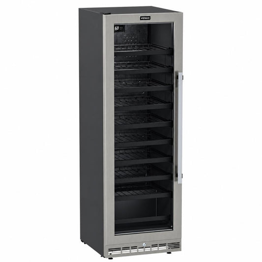 Refrigerador Expositor Cervejeira 209 Litros Inox Porta Invertida Digital -6°c a 6°c EXPVQTILIN209 S40 127v - Venax 38263