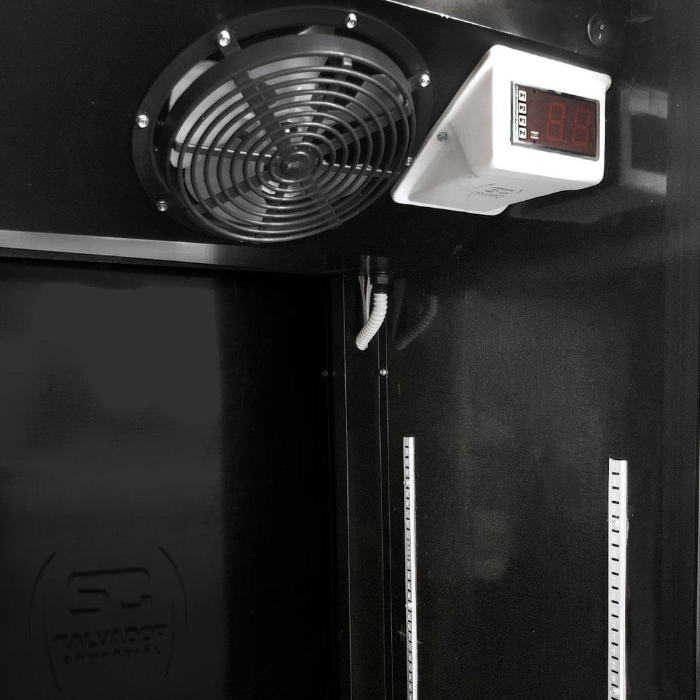 Cervejeira Expositora Visa Cooler 400L Porta de Vidro Preta VCC400V - Refrimate