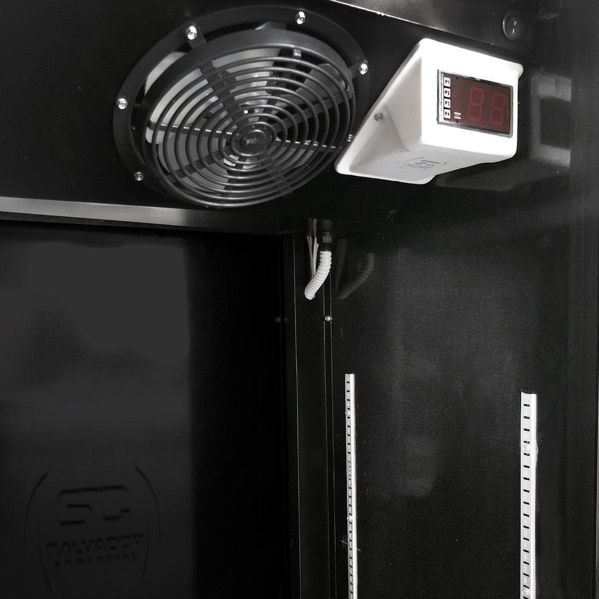 Cervejeira Expositora Visa Cooler 400L Porta de Vidro Preta VCC400V - Refrimate
