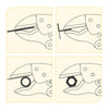 Alicate de Pressão 10"" Master Com Mordente Triangular - Tramontina 41070110
