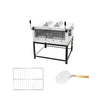 Forno Gás Industrial Infra Refratária Roma Inox Firiv110 + 1 Grade Extra + pá Pizza - Venâncio