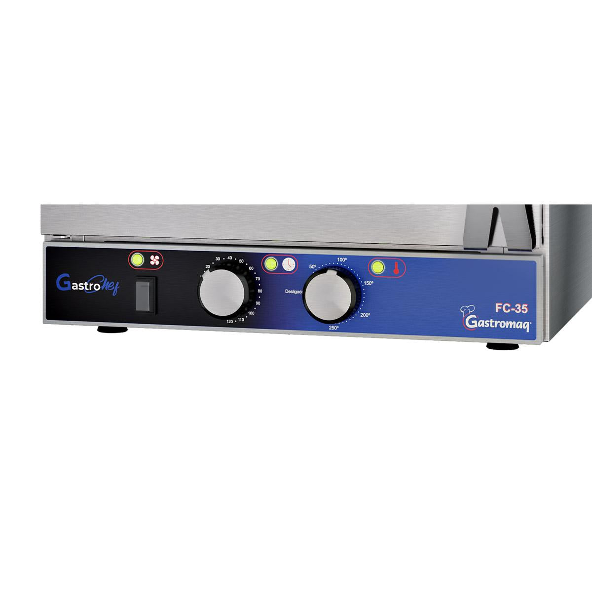 Forno Turbo Convector Cocção Inox Monofásico 220v Analógico FC35 A - Gastromaq
