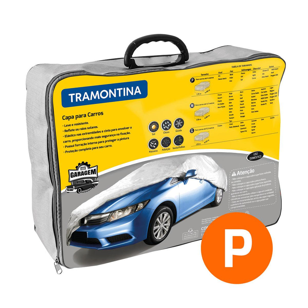 Capa Protetora Para Carros Tamanho P Carros De Até 4m - Tramontina 43780001