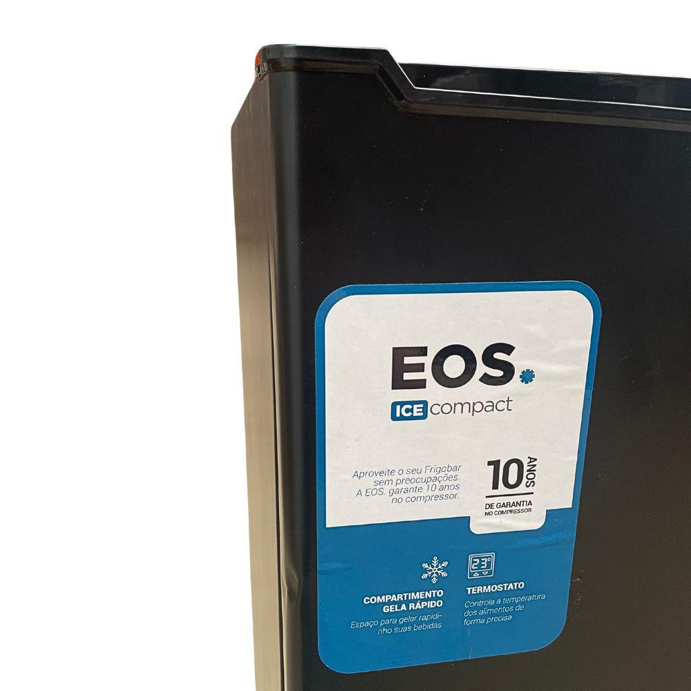 SEMINOVO - Frigobar Mini Refrigerador Doméstico Ice Compact 93l EFB101P 127V Preto - EOS