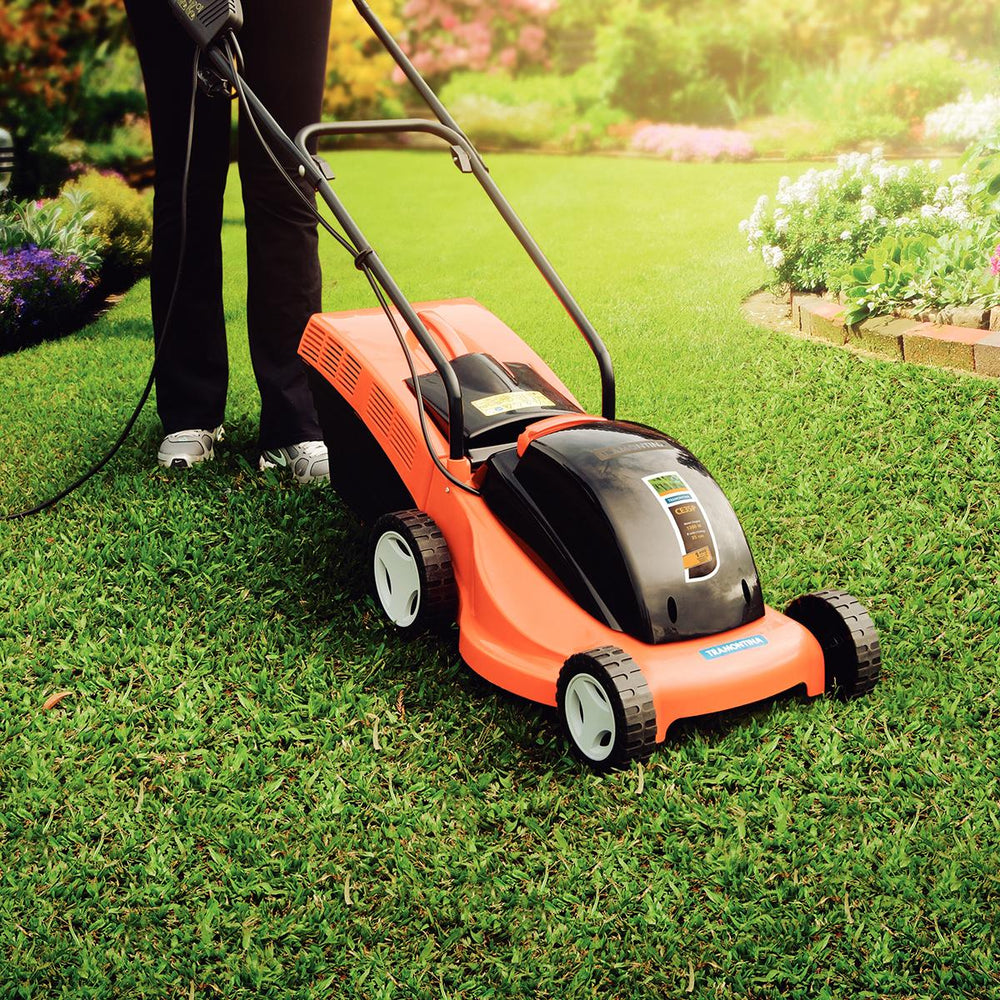 Cortador De Grama Elétrico 350mmø Coletor Chassi Plástico CE35P 1300W 220V - Tramontina 79661151