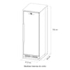 Cervejeira Top Light-in Touch Preto Fosco Slim 209L 0ºC a -6ºC EXPVQTLIN200 127V - Venax 31401