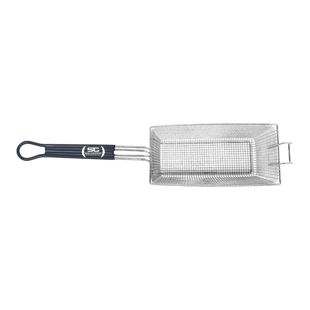 Cesto para Fritadeira Retangular Galvanizado Cromado Grande FAO 2/3C FOG 2/3C - Metalcubas