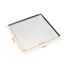 Kit - 8 Assadeiras Estampada Lisa Em Alumínio 35x35x1 Para Fornos Prp-004 / Fcsb4e / Fcv-35 - Imeca