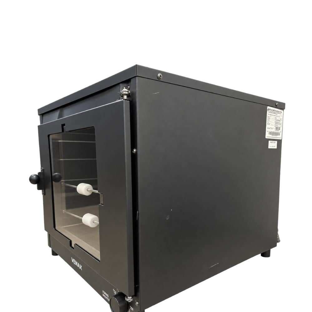 Seminovo - Forno Industrial  FI 77l de Bancada Preto Interno Esmaltado Gas GLP FI77SB - Venax 21384