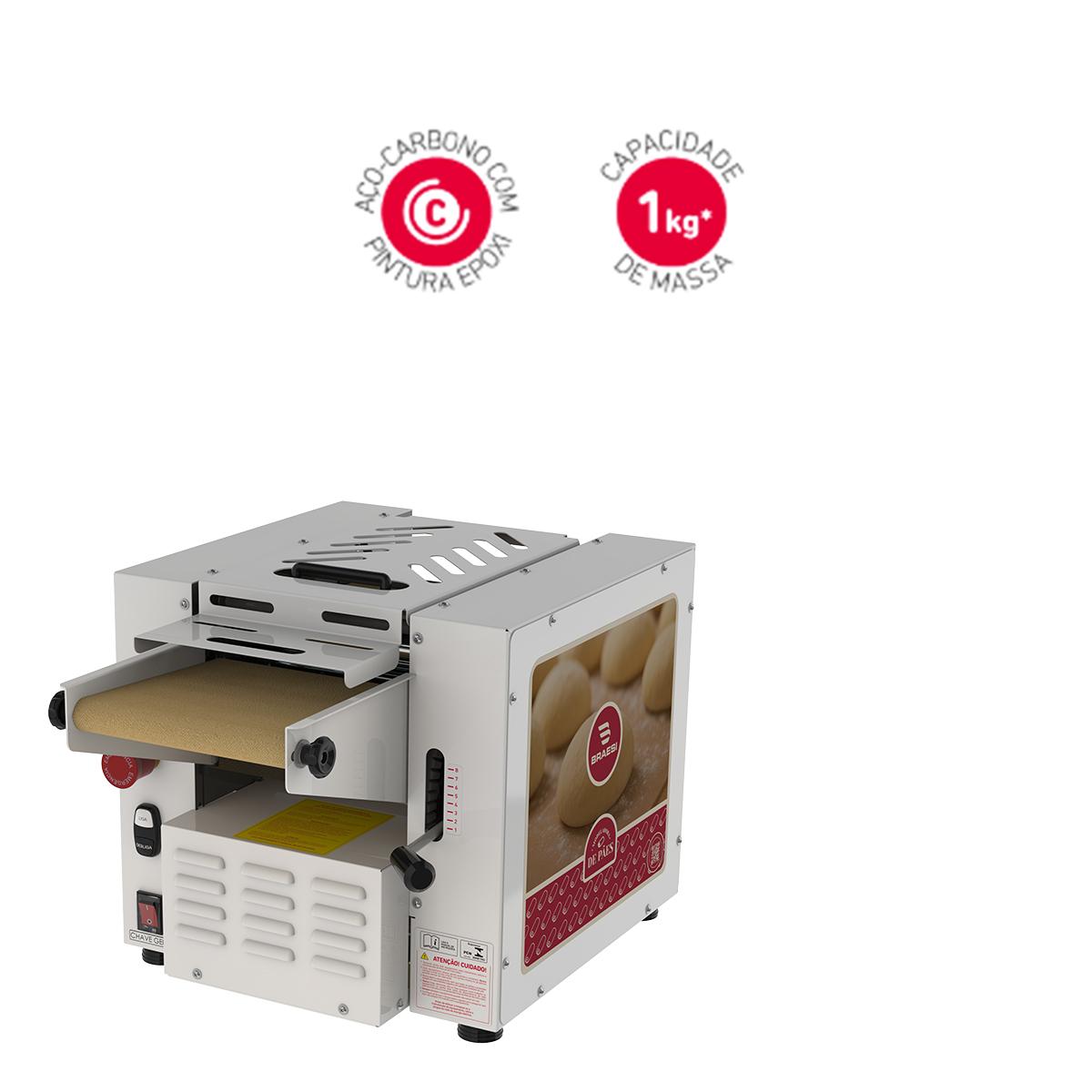 Modeladora  Profissional de Pães MBMJ-22 G3 Modelo jr 220mm Bivolt - Braesi B18821