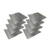 Kit - Mesa Bancada 8 Níveis Prp-004 Progás + 8 Assadeiras Perfuradas 35x35 Cimapi