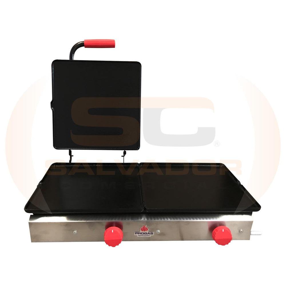 Chapa Sanduicheira a Gás Com Prensa Profissional e Gaveta Móvel PR-700G - Progás P24826