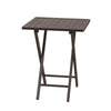 Mesa Dobrável Beer Em Madeira Tauarí 60x60 Com Acabamento Tabaco - Tramontina