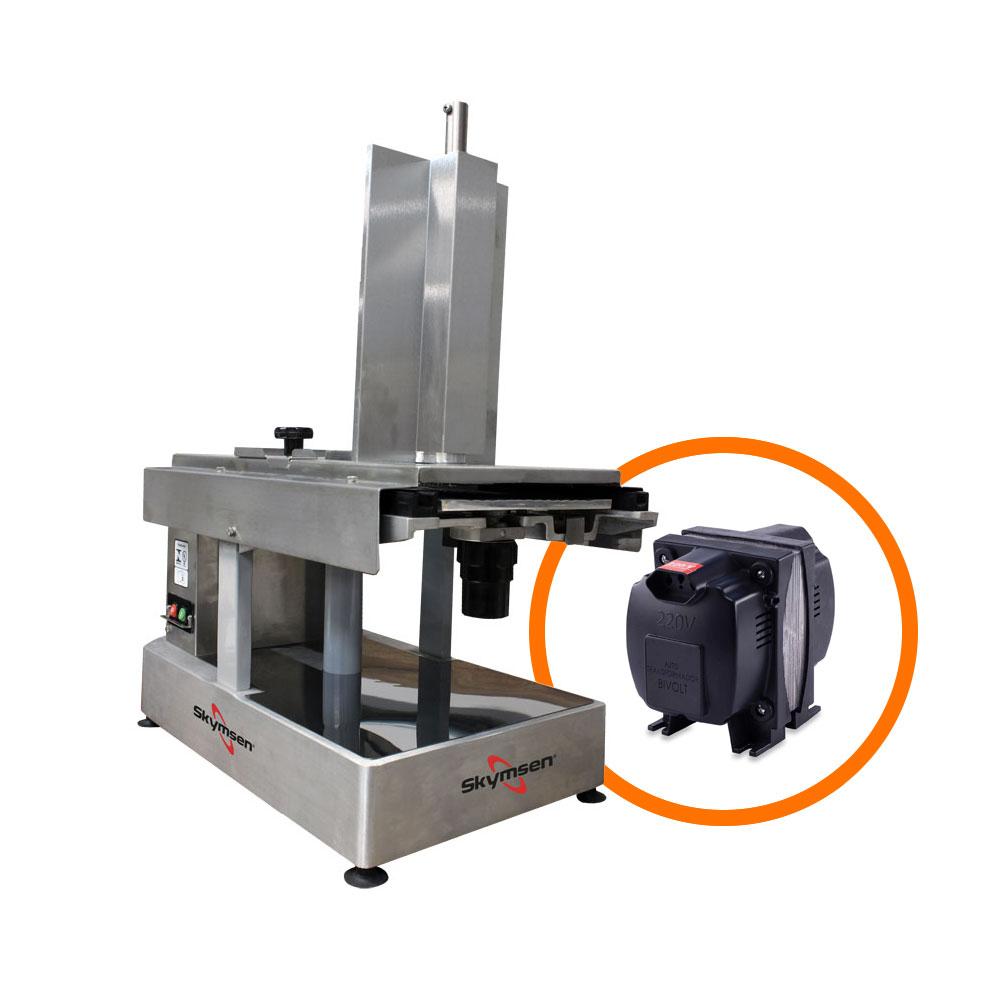 Cortador De Frios Automático 260mm Industrial Elétrico 0,5 CV FFA Bivolt Com Transformador - Skymsen