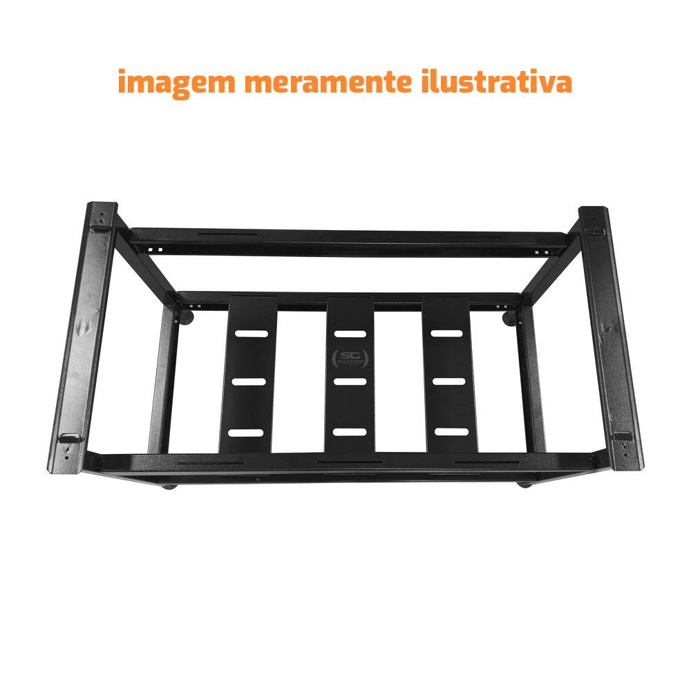 Cavalete de Apoio Bancada Para Linha Prime em Aço Inox Pce120 120cm - Venâncio 33709