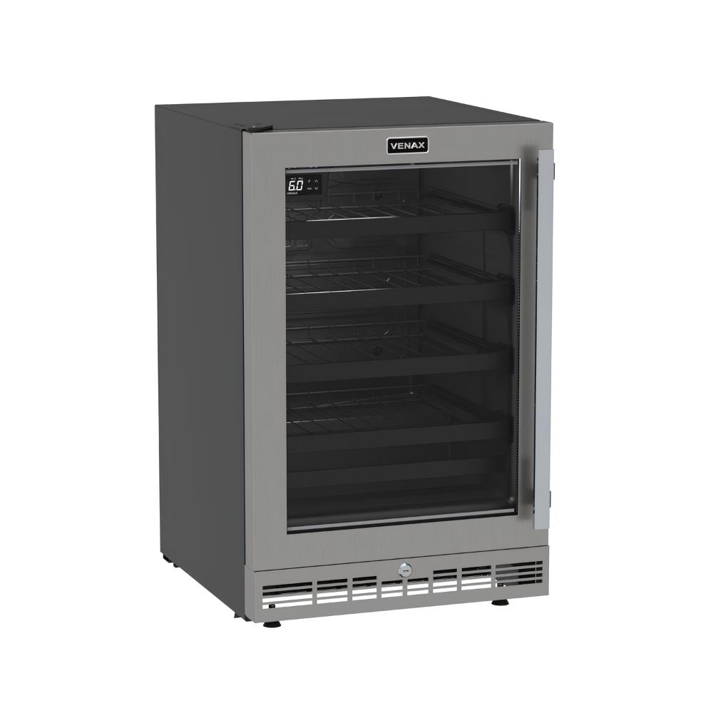 Adega Cave Top Light-in de Embutir Inox 96l Porta Invertida CAVETOPLIGHTIN100PI  S40 127v - Venax