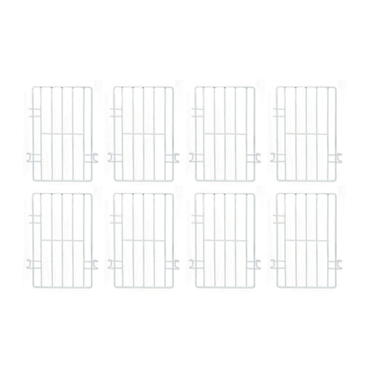 Kit - 8 Separadores Cesto Nextgen Branco - Metalfrio