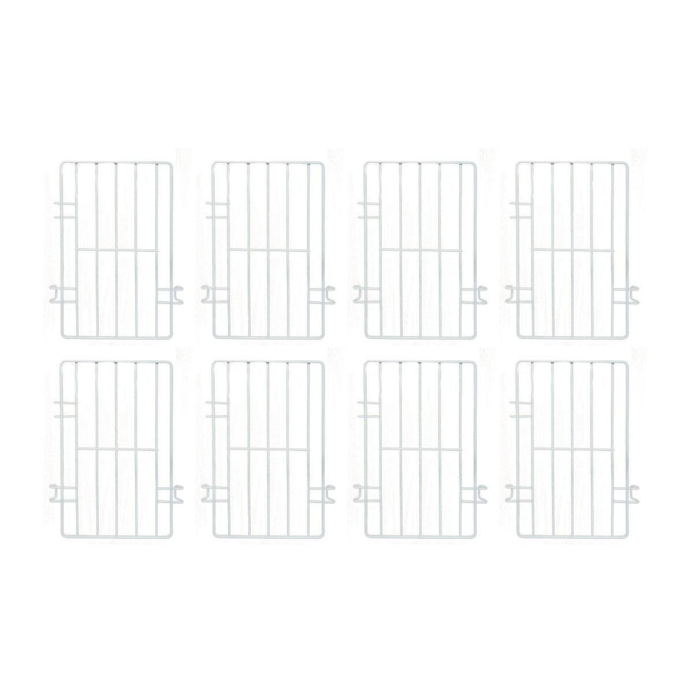 Kit - 8 Separadores Cesto Nextgen Branco - Metalfrio