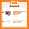 Kit Forno Turbo Elétrico Profissional Analogico Prp-004 G2 127v Rosa + 8 Grades - Progás