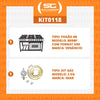 Kit - Fogão Gás Bravo 6b Br6bf Com Forno + Kit Gás 2kg - Venâncio