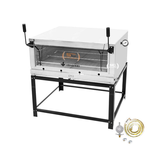 Kit - Forno Gás Industrial Roma Inox Firi110 + Kit Gás 2kg - Venâncio