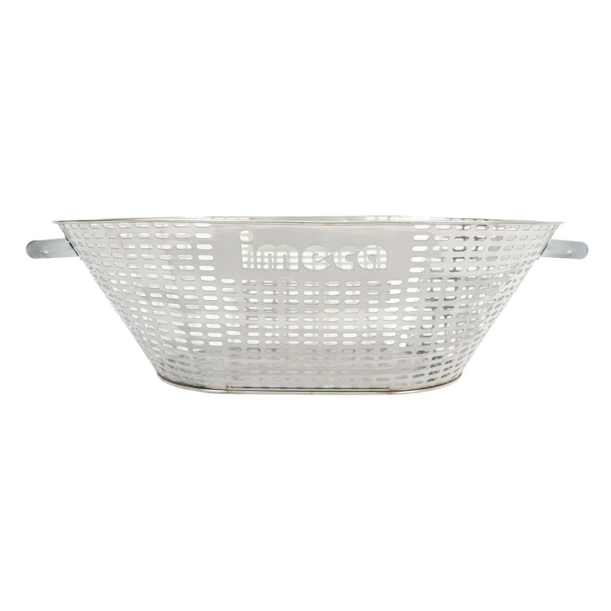 Cesto Inox 430 67,5x47,5x21,6 Com Alças Capacidade 80 Pães 50g - Imeca 7502