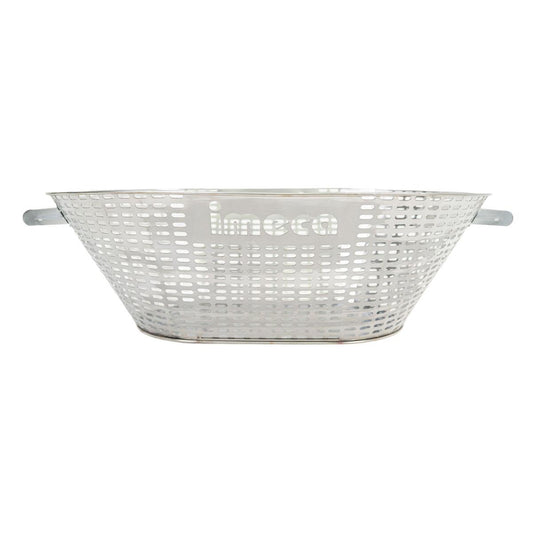 Cesto Inox 430 67,5x47,5x21,6 Com Alças Capacidade 80 Pães 50g - Imeca 7502