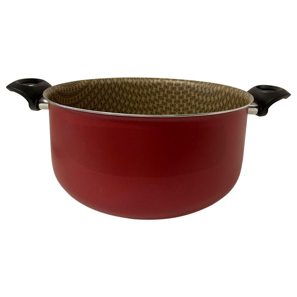 Semi - Panela Paris Alumínio Antiaderente Starflon Max Vermelho 28cm 8l Patv5 - Tramontina 28524728