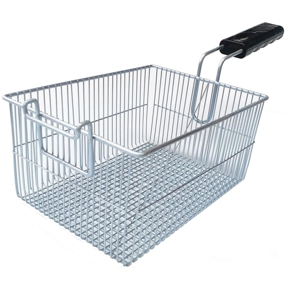 Fritadeira Profissional Elétrica Óleo 10L 2 Cestos Monofásico FRCE10 - Metalcubas