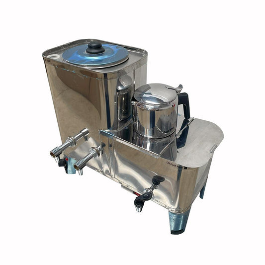 SEMINOVO - Cafeteira Industrial Elétrica Com Bule, Depósito 3L e Esterilizador MC13 127V - Universal