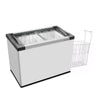 Kit - Freezer Horizontal Tampa de Vidro 231/292 Litros Nf30 - Metalfrio 127v + 6 Cestos Nextgen Branco