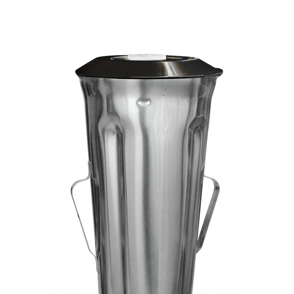 Liquidificador De Baixa Rotação Comercial Inox 8 Litros 1/2 CV 3500RPM LQL.8 127V - Metvisa