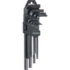 Jogo de Chaves Hexagonais Allen Curta 1,5mm a 10mm 9 Peças - Vonder 3573001510