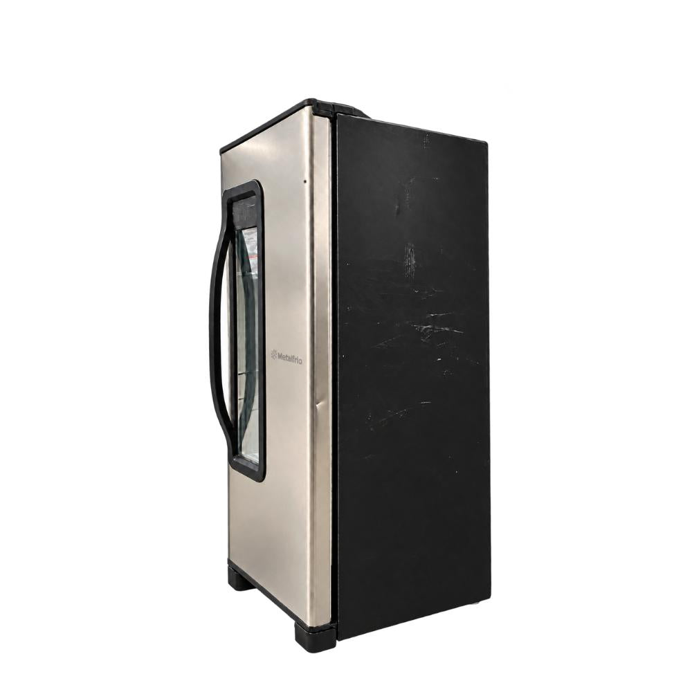SEMINOVO - Cervejeira Metalfrio Beer Maxx 250 Porta Inox 256 Litros Digital VN25TP Inox 127V - Metalfrio