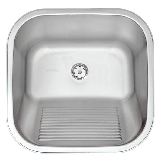 Tanque de Encaixe Para Embutir Hera 25l em Aço Inox Acetinado 40x40 - Tramontina 94403107