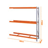 Mini Porta Pallet Continuação 1,8x0,8x2m Estante Para Armazenagem Com 3 Níveis 500kg - Sa Gôndolas