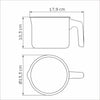 Fervedor Alumínio 12cm 1,1 l Interno e Externo Antiaderente Starflon Vermelho - Tramontina 20329712
