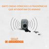 Kit Aparelho Sonoro Espanta Morcegos e Ratos ERMU Turbo + 1 Unidade Repetidora - Zebu