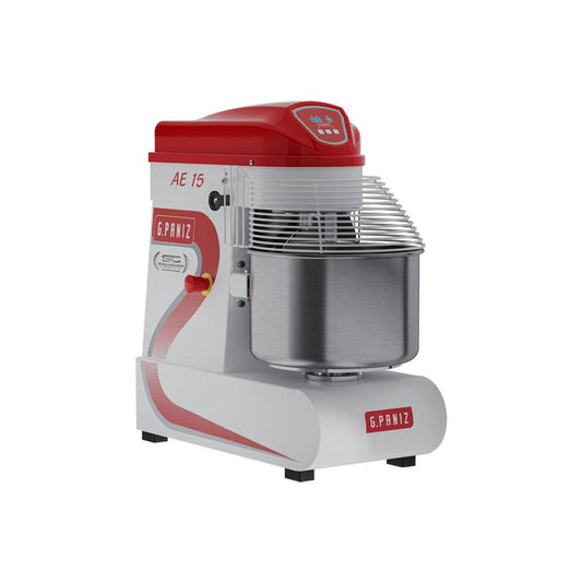 Amassadeira Espiral Masseira 15 Kg Profissional Padarias Epóxi Com Inversor 3 Velocidades Monofásica 220V AE 15 G2  - Gpaniz