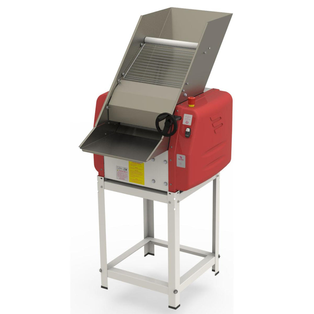 Cilindro Sovador De Massas Profissional De Bandeja Inox Com Pedestal CBPI-40 3/4 CV Bivolt - Braesi B12888