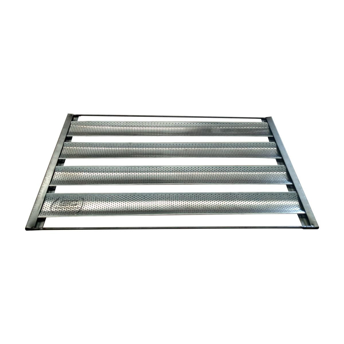 Esteira Pão Francês Perfurada Assadeira Industrial Panificação 4 Telas 7cm 60x40 50g - Imeca