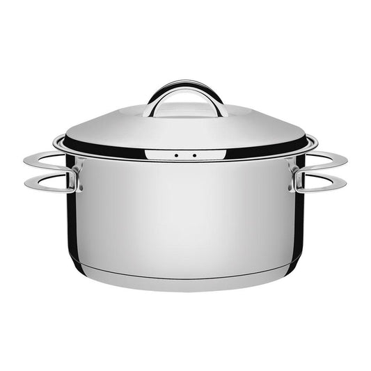Panela Caçarola Funda em Aço Inox Linha Solar Fundo Triplo 16 cm Ø 1,8L PIT4 - Tramontina 62504160