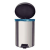 Lixeira Aço Inox Polido New Com Pedal 12 Litros Tampa Plástica - Tramontina 94538712