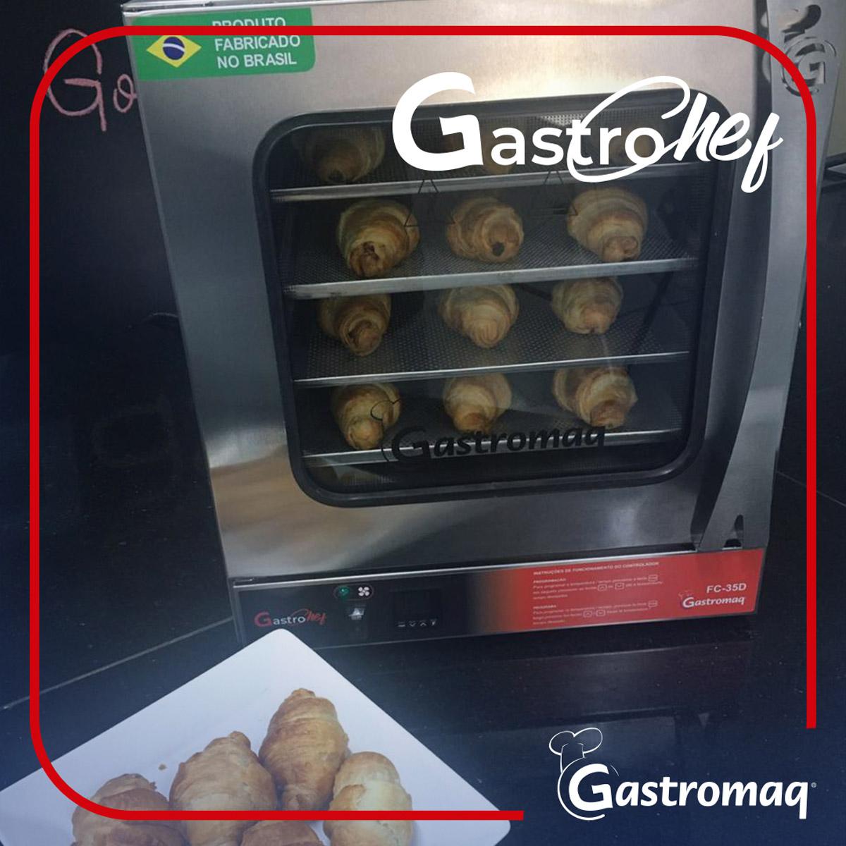 Forno Turbo Convector Cocção Inox Monofásico 220v Digital FC35 D - Gastromaq