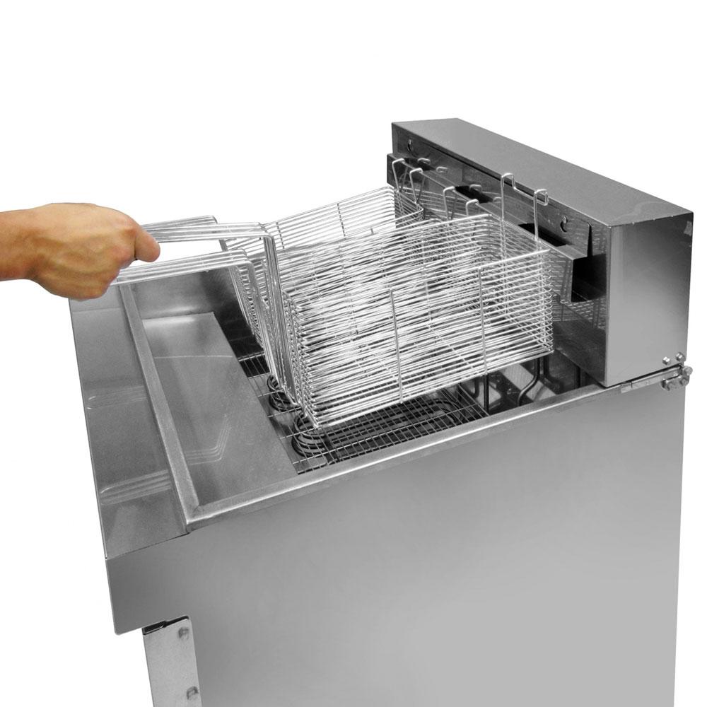 Fritadeira Industrial Elétrica Água e Óleo 38L 18000W Trifásica FIE.44 380T - Metvisa