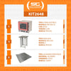 Forno Turbo Prp-004 g2 220v Rosa + Bancada Mes-004 Progás + 8 Assadeiras Cimapi